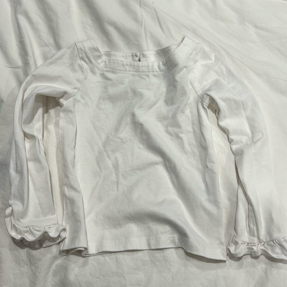 Janie and jack 3t ruffle sleeve shirt